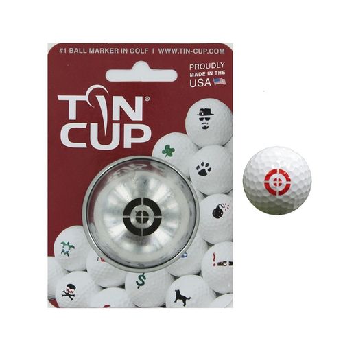 Tin Cup Golf Ball Marker Take Aim